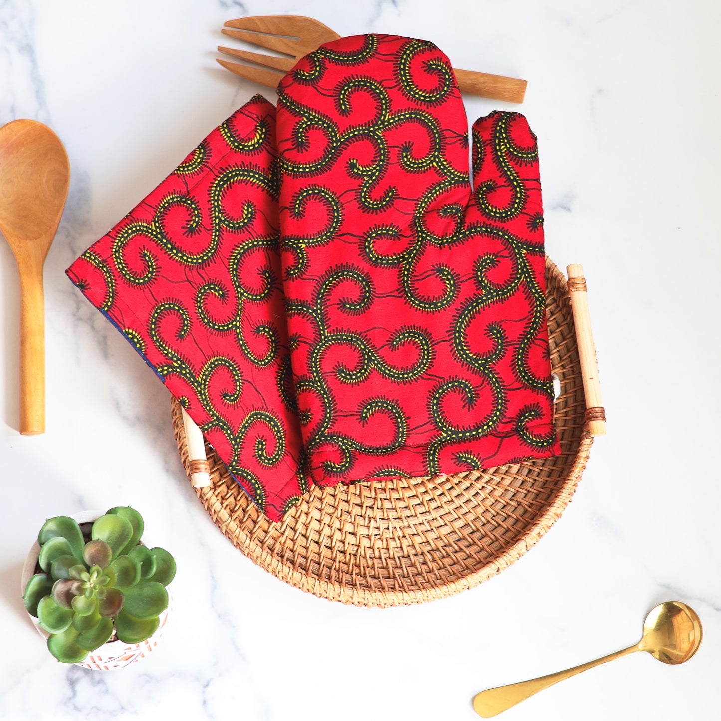 Sobolo Oven Mitt and Potholder - NDINI ACCESSORIES