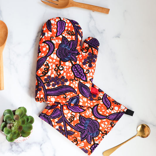 Nkruma Oven Mitts - NDINI ACCESSORIES