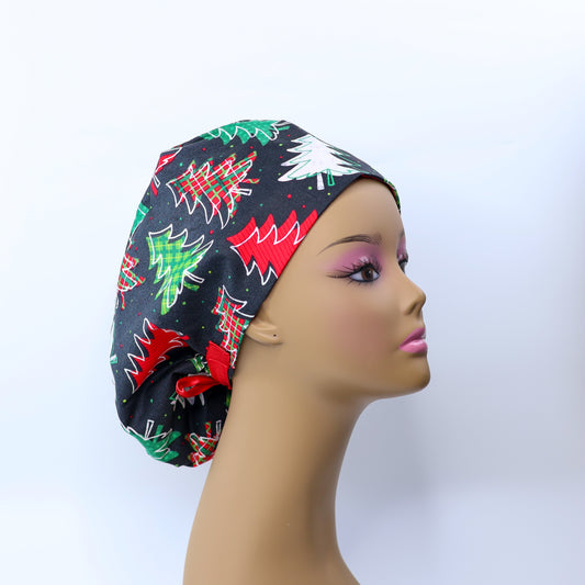 Christmas Trees Eurostyle Caps - NDINI ACCESSORIES