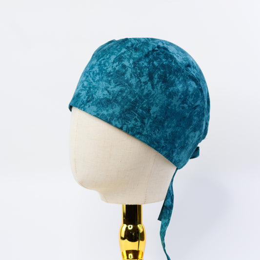 Green Tie and Dye Regular Scrub Cap - NDINI ACCESSORIES