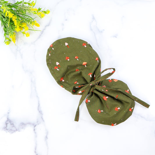 Champignon Ponytail Scrub cap - NDINI ACCESSORIES