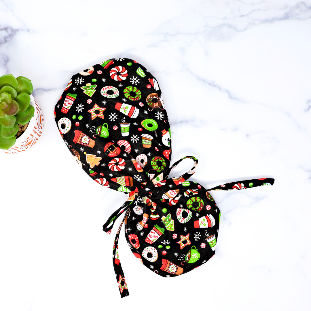 Christmas Treats Scrub Cap