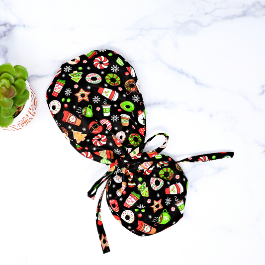 Christmas Treats Scrub Cap - NDINI ACCESSORIES