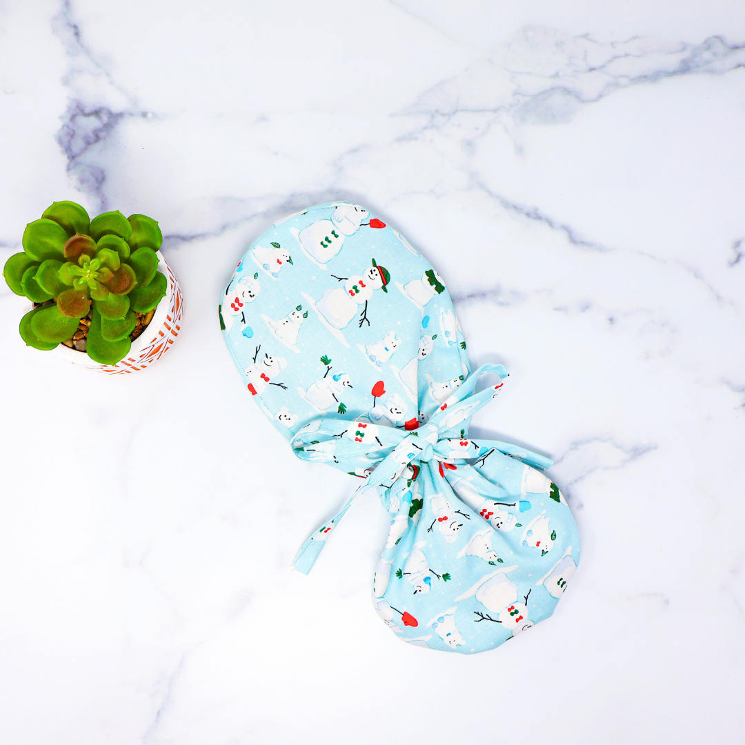 Snowmen Scrub Cap - NDINI ACCESSORIES