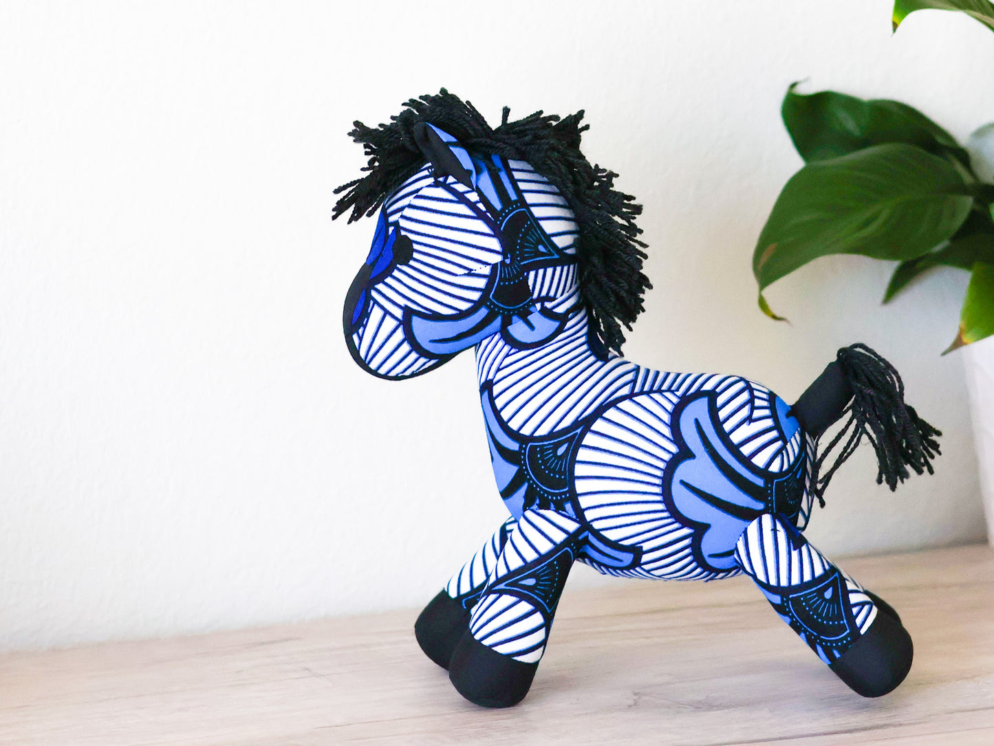 Zebra Soft Toys - Big Blue - NDINI ACCESSORIES