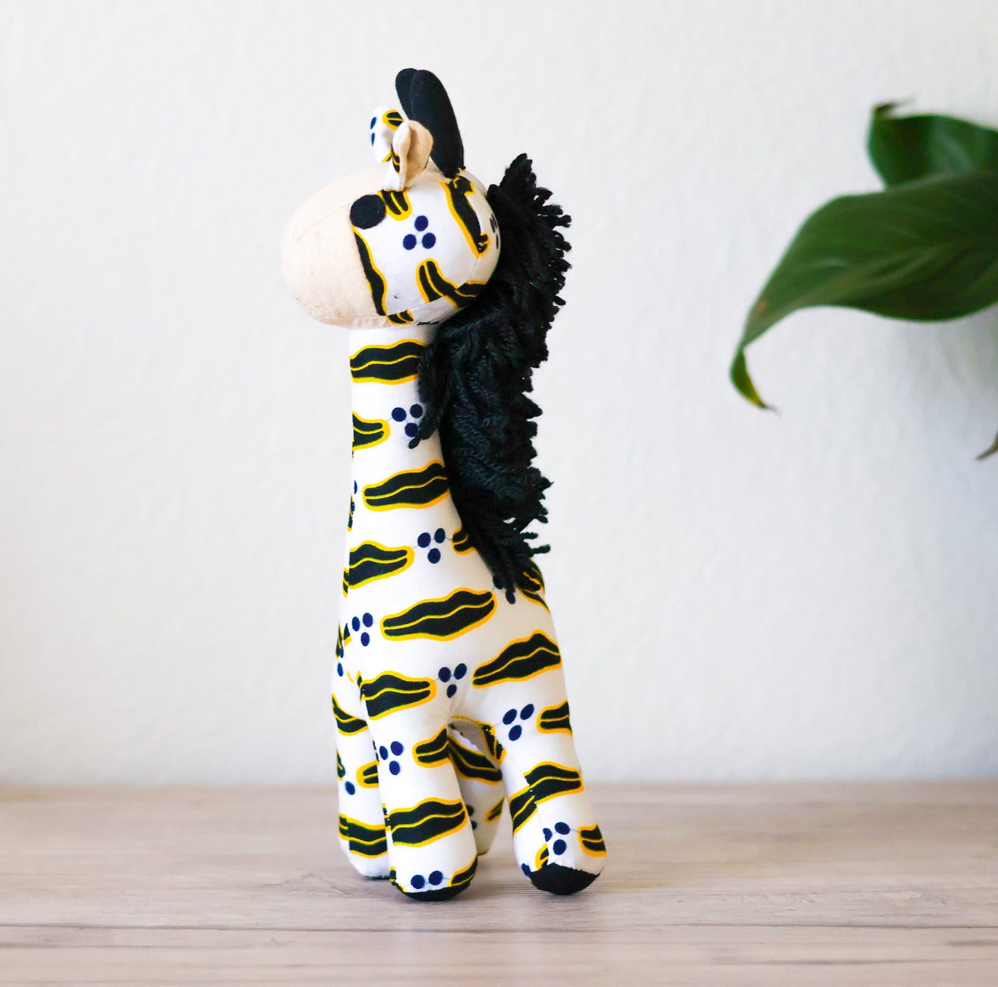 Giraffe Soft Toy - Small White - NDINI ACCESSORIES