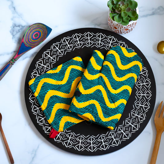 Bura Oven Mitt and Pot Holder - NDINI ACCESSORIES