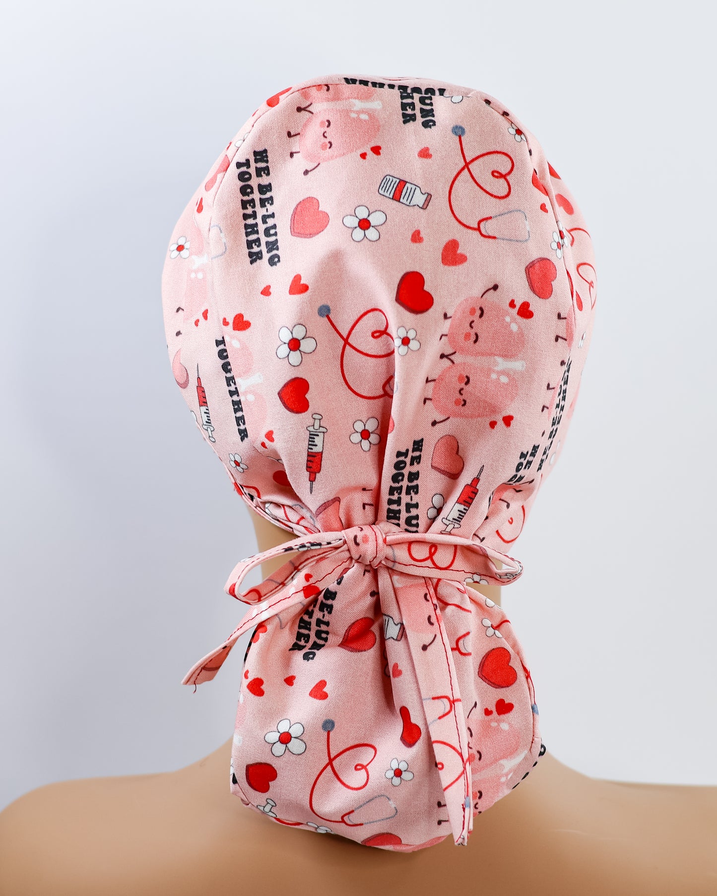 We Belung Ponytail Scrub Cap - NDINI ACCESSORIES