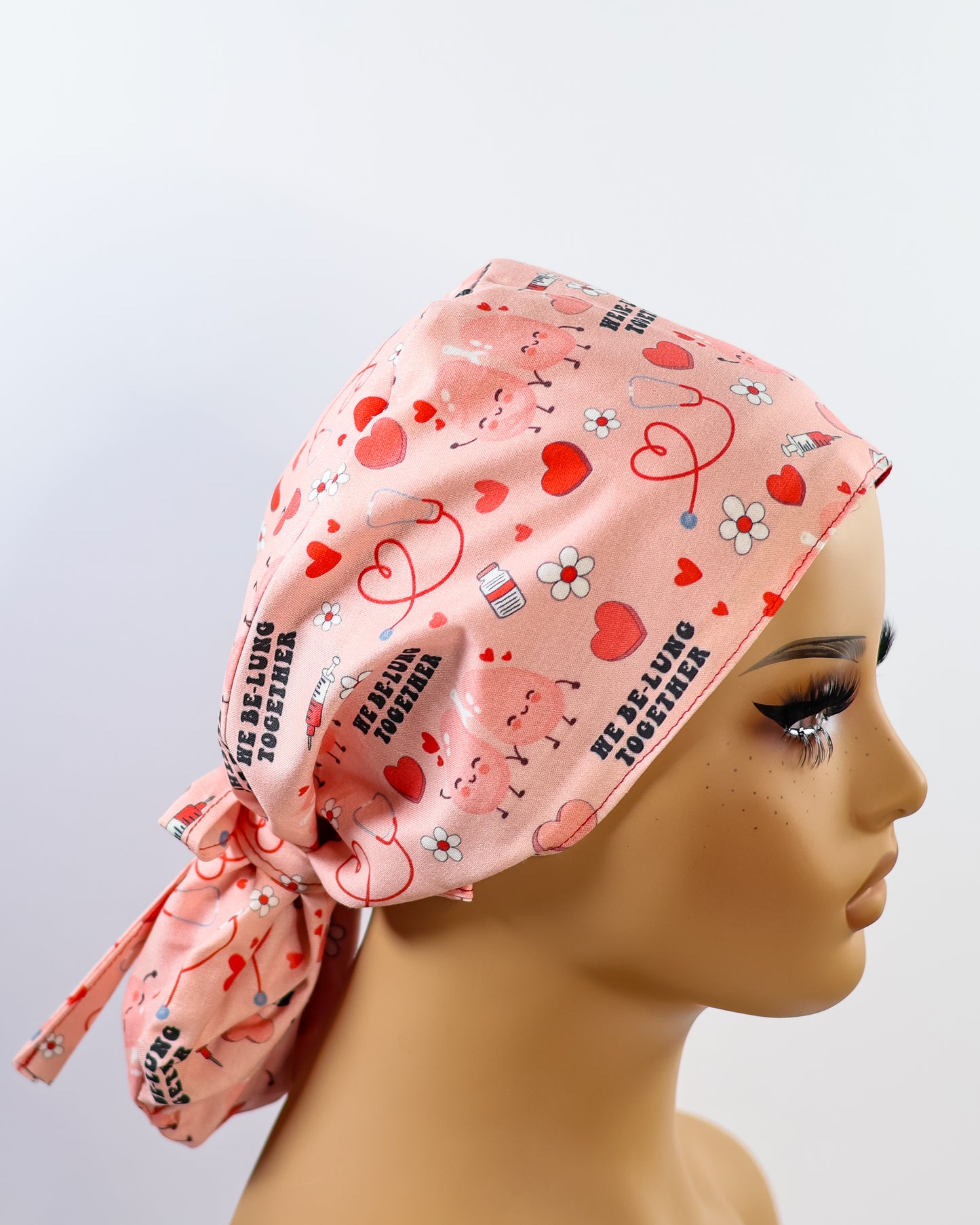 We Belung Ponytail Scrub Cap - NDINI ACCESSORIES
