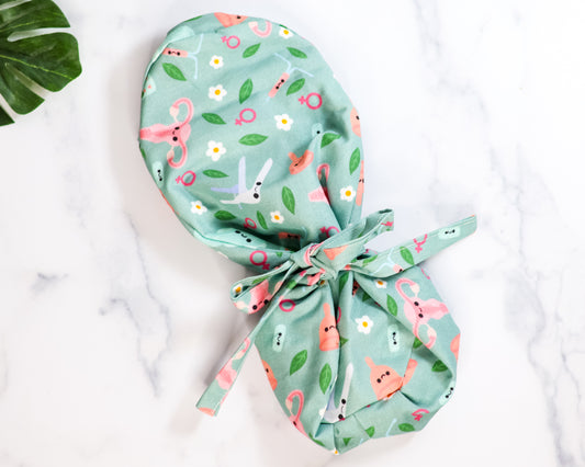 Femme Ponytail Scrub Cap - NDINI ACCESSORIES