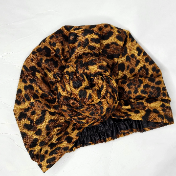 Leopard Pretied Headwrap - NDINI ACCESSORIES
