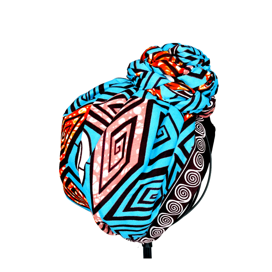 Etruba Pretied Headwrap - NDINI ACCESSORIES
