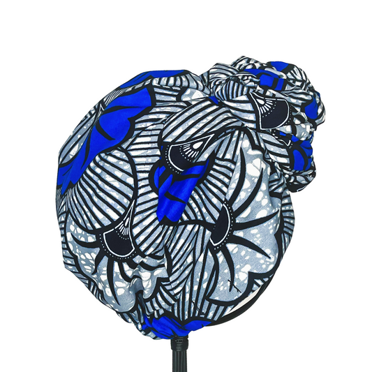 Ada Pretied Heawrap - Blue - NDINI ACCESSORIES