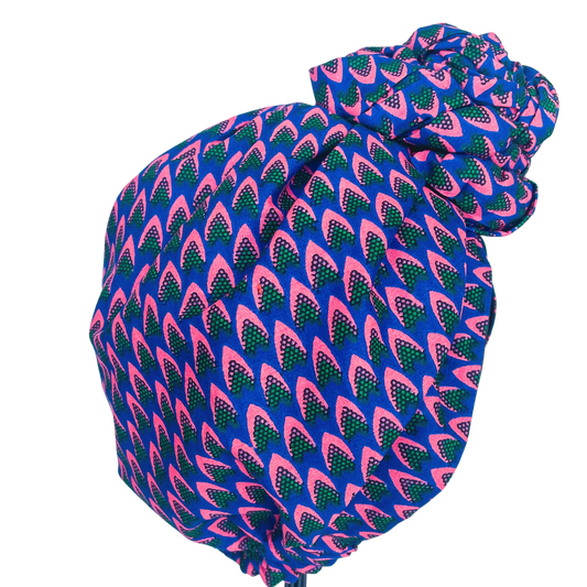 Scales Pink Pretied Headwrap - NDINI ACCESSORIES