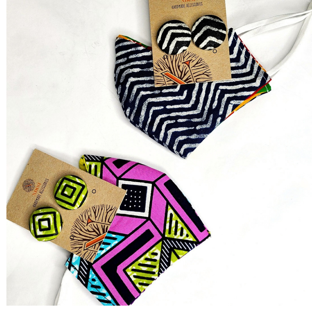 Add Matching Studd Earrings - NDINI ACCESSORIES