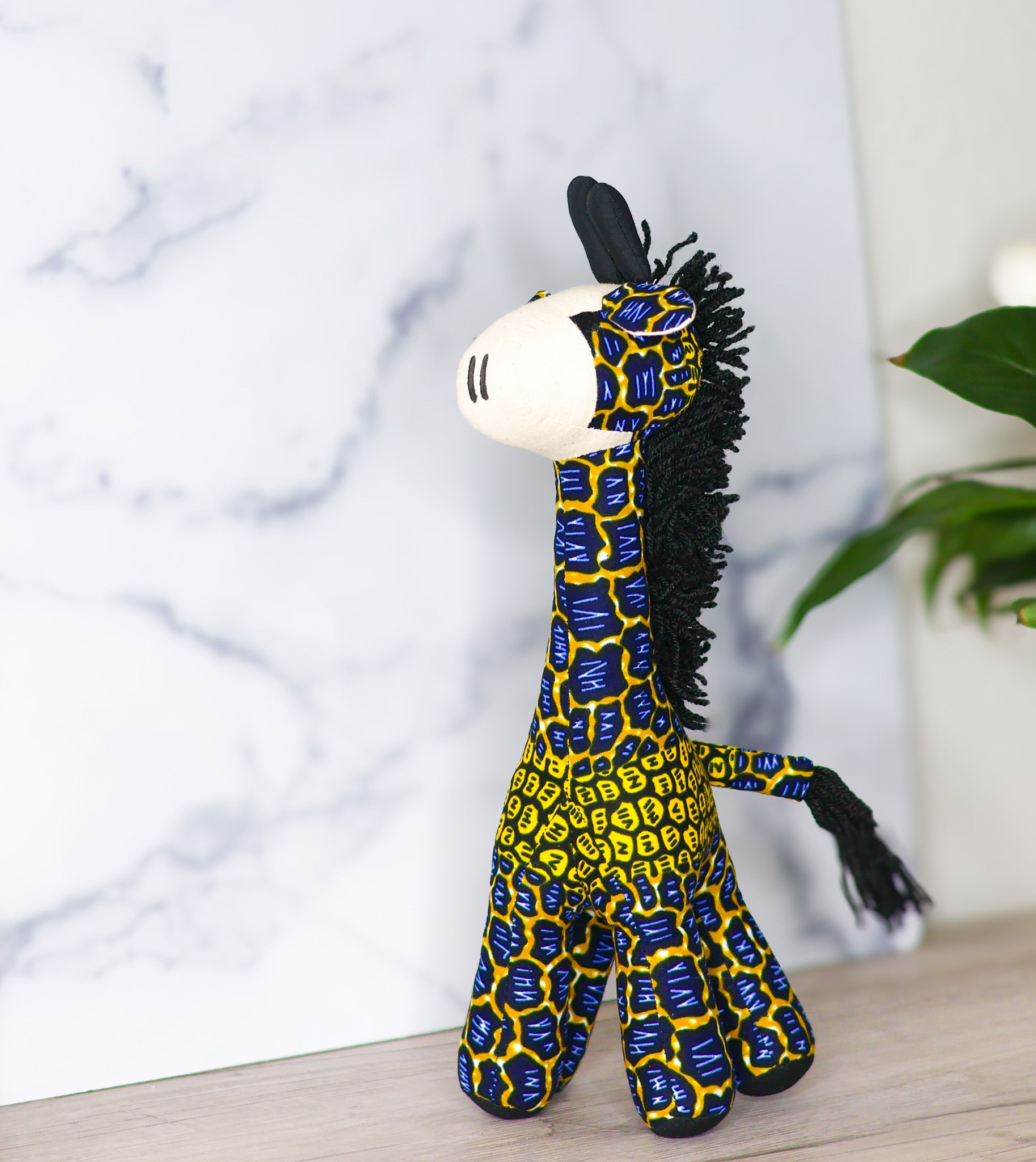 Giraffe Soft Toy - Large Yellow - NDINI ACCESSORIES