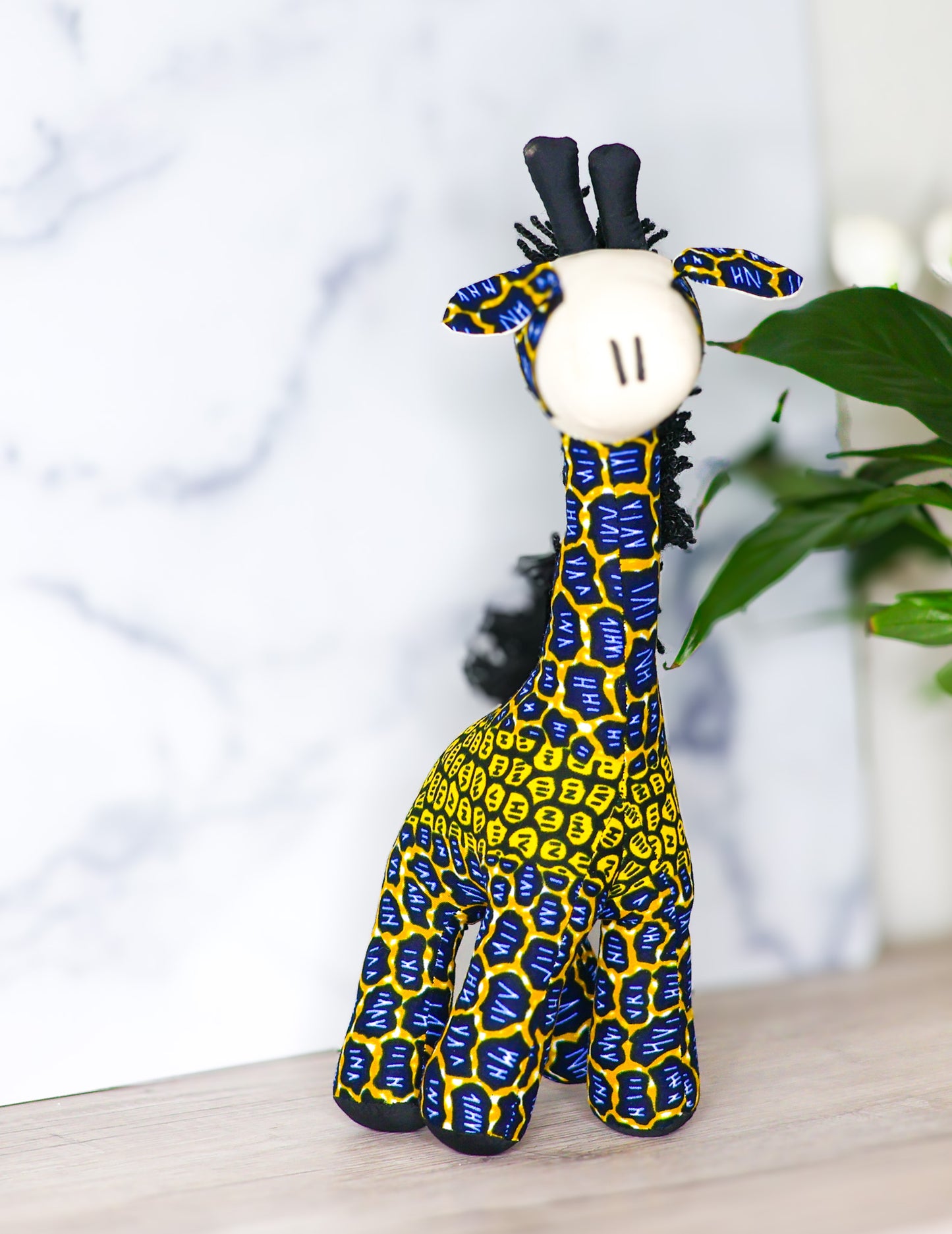 Giraffe Soft Toy - Large Yellow - NDINI ACCESSORIES