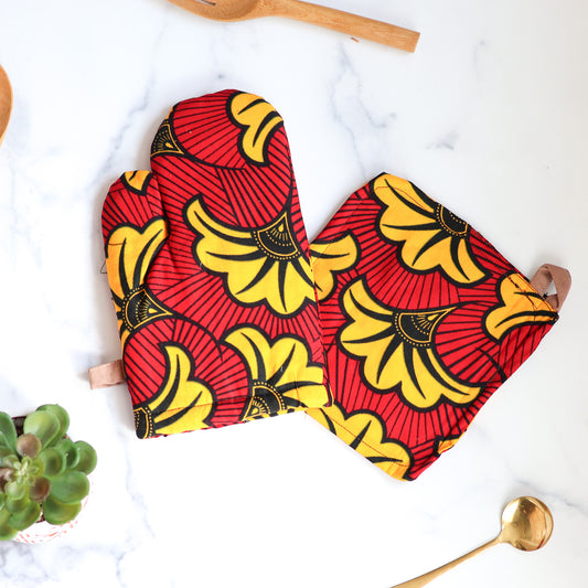 Nkate Oven Mitts - NDINI ACCESSORIES