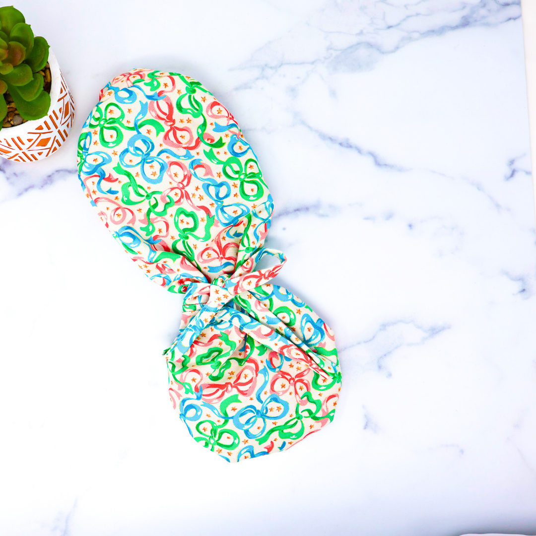 Ribbon Sparkle Scrub Cap
