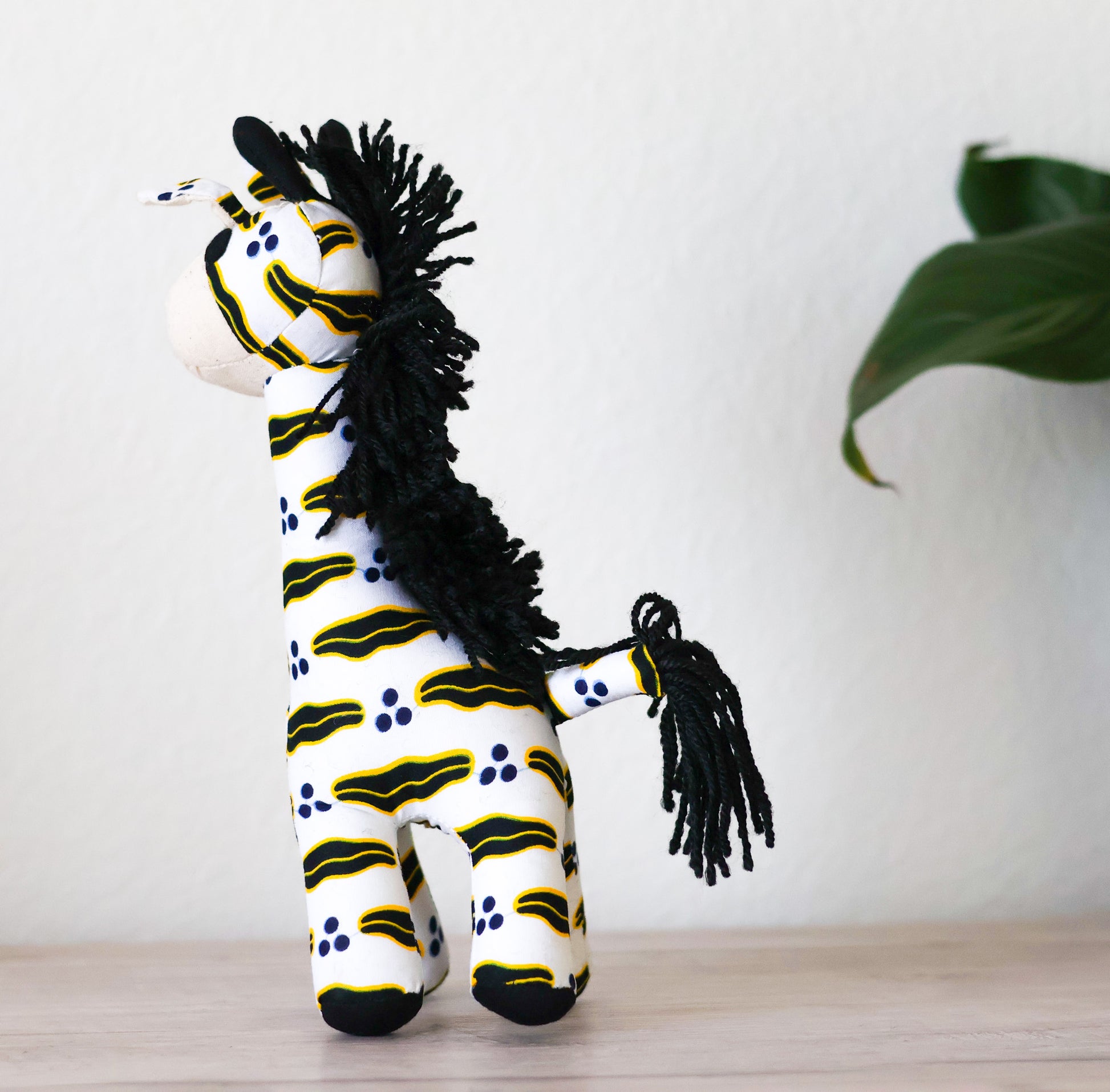 Giraffe Soft Toy - Small White - NDINI ACCESSORIES