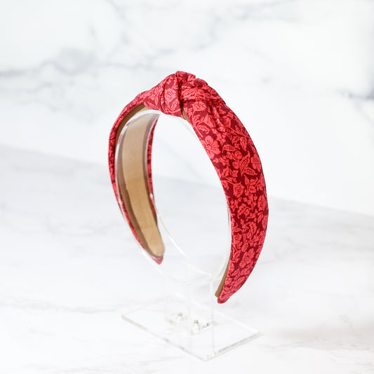 Red Fall Leaves Headband