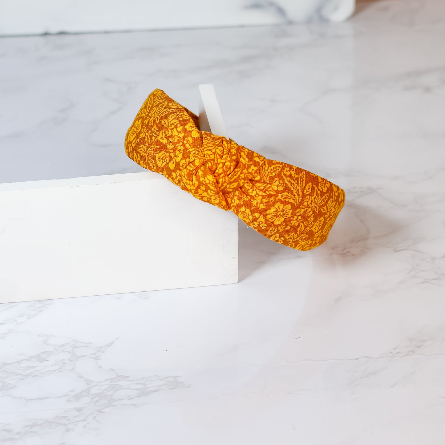 Yellow Fall Leaves Headband